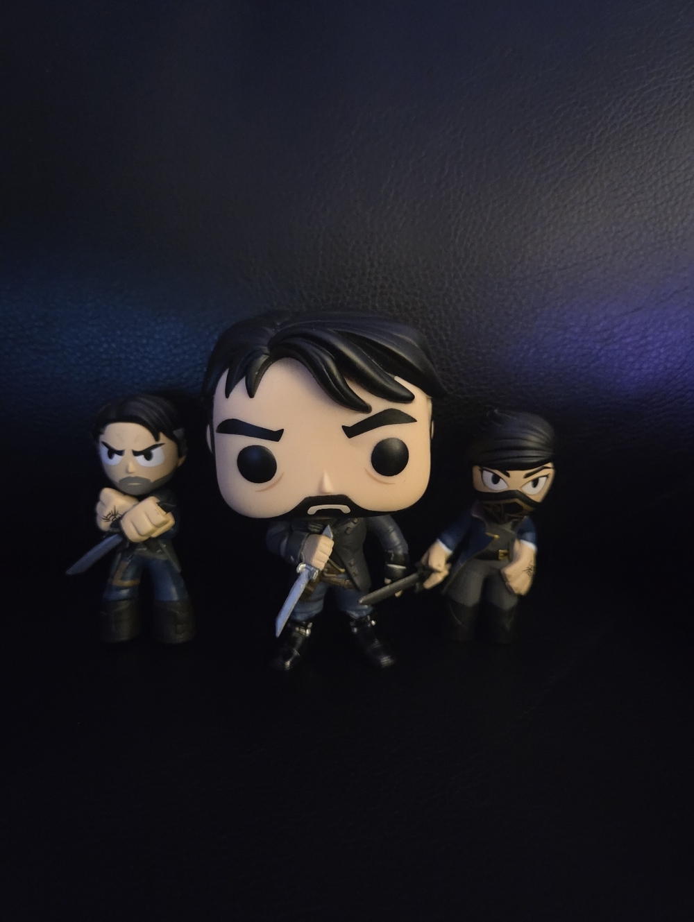 Funko Pop Mystery Minis Bethesda Dishonoured Corvo, Emily Kaldwin Figures